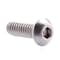 Prime-Line 1/4"-20 Socket Head Cap Screw, Button, Plain Stainless Steel, 3/4 in Length, 10 PK 9169705 - alternate 1